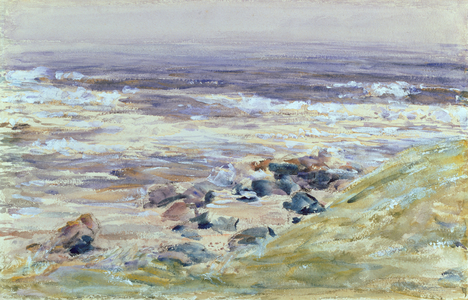When St. Columba Landed, 1904 (w/c on paper)