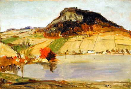 Drumnadrochit, 1910 (oil on panel)