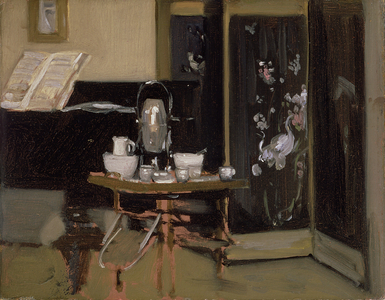 After Dinner Coffee, c.1904 (oil on board)