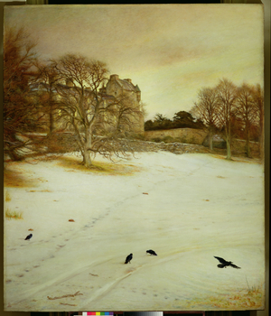 Christmas Eve, 1887 (oil on canvas)