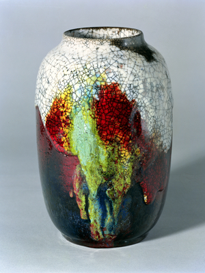 Chang ware vase, Royal Doulton, c.1925 (ceramic)