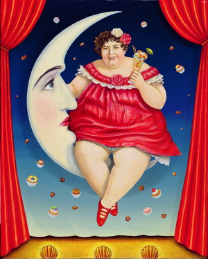 Little Baby Viola, 2001 (oil & tempera on panel)