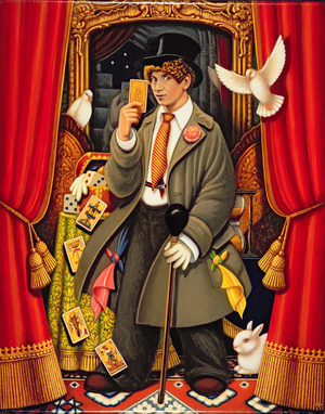 Harpo, 2010 (oils & tempera on panel)