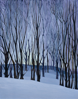 Empty, 2009 (acrylic on board)