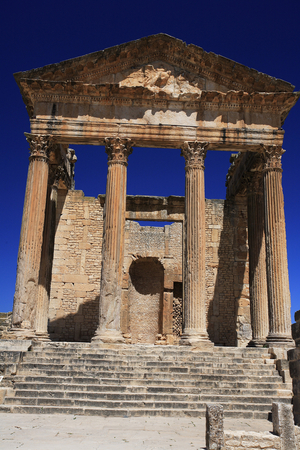 The Capitol/Dougga/Tunisia/UNESCO Site
