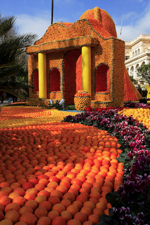 Lemon Festival in Menton/Alpes-Maritimes/France
