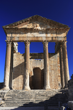 The Capitol/Dougga/Tunisia/UNESCO Site