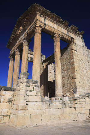 The Capitol/Dougga/Tunisia/UNESCO Site