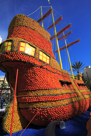 Lemon Festival in Menton/Alpes-Maritimes/France