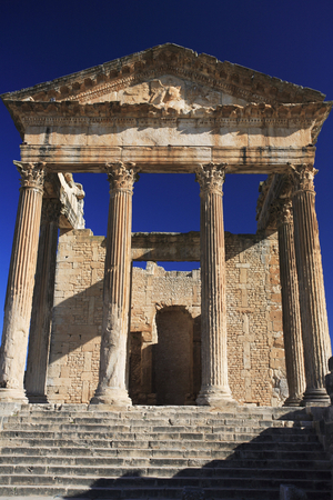 The Capitol/Dougga/Tunisia/UNESCO Site