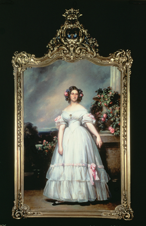 Portrait of HRH Princess Marie Clementine of Orleans, 1832 (oil on canvas)