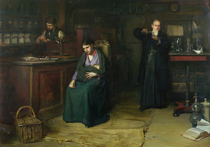 Doubtful Hope, 1875 (oil)