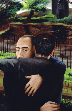 Fear Eats the Soul, 1987 (oil on board)