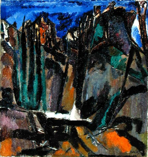 Sunset, Ronda, Andalucia, 1935 (oil on canvas)