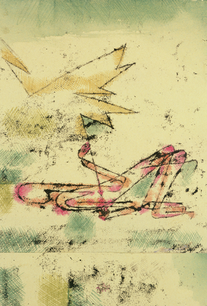 Flash of Lightning, 1920 (w/c on paper)