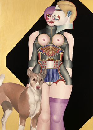 Woman, 1970 (oil on canvas)