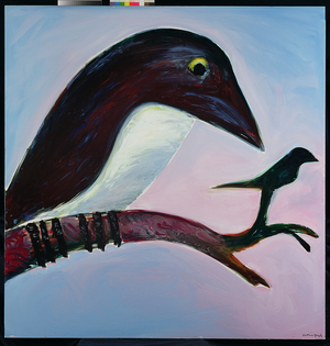 The Bush Bird, 1983 (oil on canvas)
