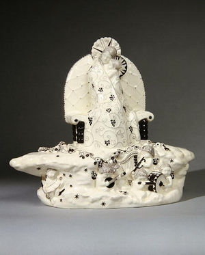 Madonna, made by Wiener Keramik, 1916 (ceramic)