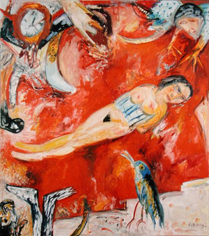 The Quest (oil on canvas)
