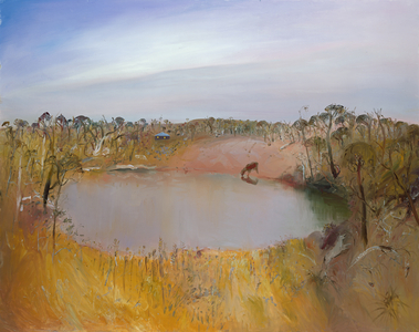 Douglas Cairn's Dam, Victoria (oil on canvas)