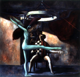 Herodia, 1986 (acrylic on canvas)