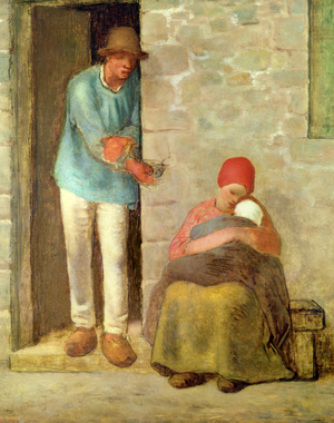 Nourishment, 1858 (oil on canvas)