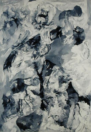 Aura, 1989 (oil on canvas)
