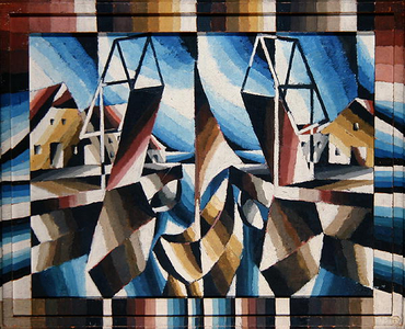 Volen-Damm, 1927 (oil on canvas)