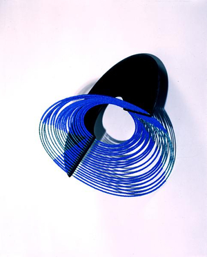She So Blue, 1984-5 (mixed media)