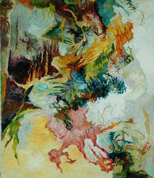 Rendez-Vous of Malice, 1989 (oil on canvas)