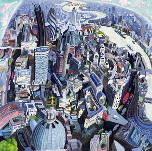 The City, 2008 (oil on canvas)