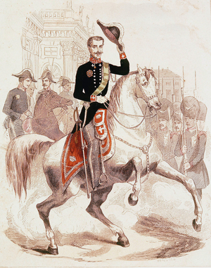 Charles Albert de Savoie - Carignan (1798 - 1849) early 19th century (engraving)