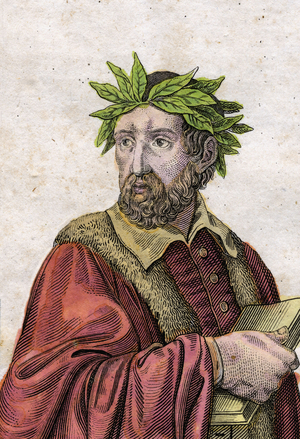 Portrait de Torquato Tasso, dit le Tasse (1544 - 1595), poète italien. Gravure du début 19eme siecle. ©FSN/Leemage