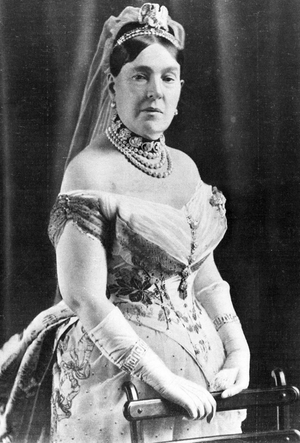 Mathilde BONAPARTE (1820 - 1904) Princesse, daughter of  Jérôme Bonaparte, 1904 (b/w photo)