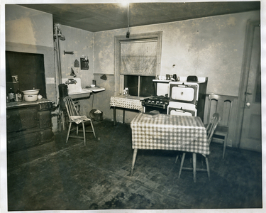 Crime scene: photograph taken by the forensic police at the time of the crime to reconstitute the crime. New York United States
