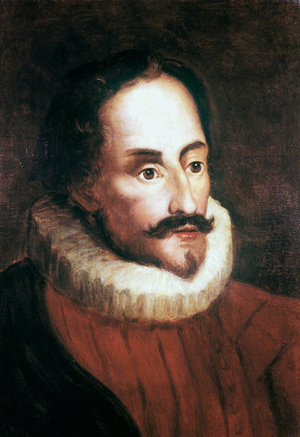 Miguel de CERVANTES (1547 - 1616) (engraving)