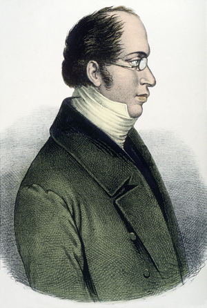 Portrait of SANTORRE DI SANTAROSA (Santa Rosa) (1785-1825) Italian Patriot