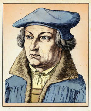 Justus JONAS (Jodokus Koch, 1493-1555), 1854 (engraving)