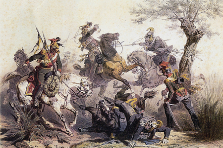 Battle of Custoza or Custozza, 1848