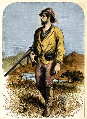 Portrait de Sir Henry Morton Stanley pseudonyme de John Rowlands (1841-1904), explorateur et journaliste britannique. Gravure du 19eme siecle ©Fototeca/Leemage