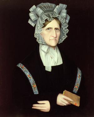Portrait of Katherine Salisbury Newkirk Hickok, c.1825 (oil on canvas)