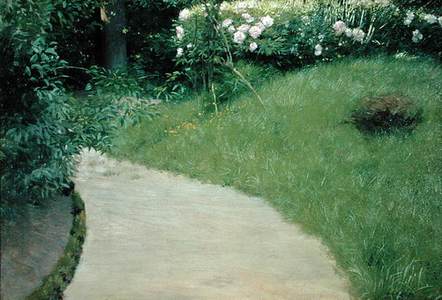 Garden Path, 1897 (oil on canvas)