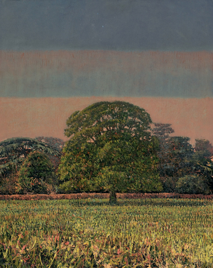 Walnut Tree, 2002 (oil on panel)