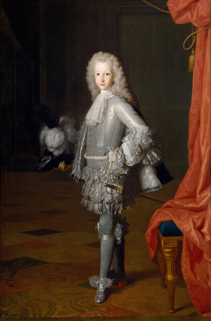 Portrait of Louis I of Spain (1707-1724) (Louis I as Prince of Asturias), 1717 (painting)