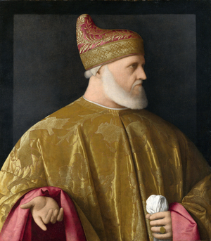 Portrait of the Doge, Andrea Gritti (1455-1538), 1530 (oil on canvas)