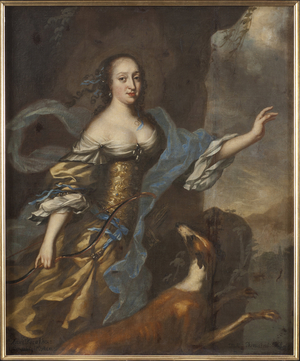 Princess Anne Dorothee de Holstein Gottorp, 17th century (oil on canvas)