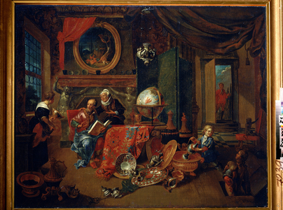 An Old Screw (An Old Screen), c.1790 (oil on canvas)
