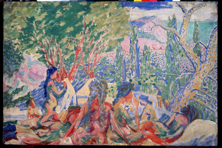 In Crimea, 1908 (oil on canvas)