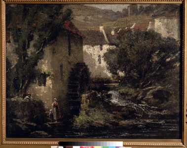 The Water Mill (Water Mill), 19th century (paint)