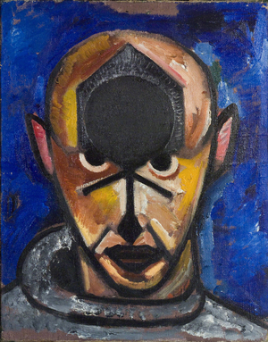 Self-portrait, 1920 (oil on canvas)